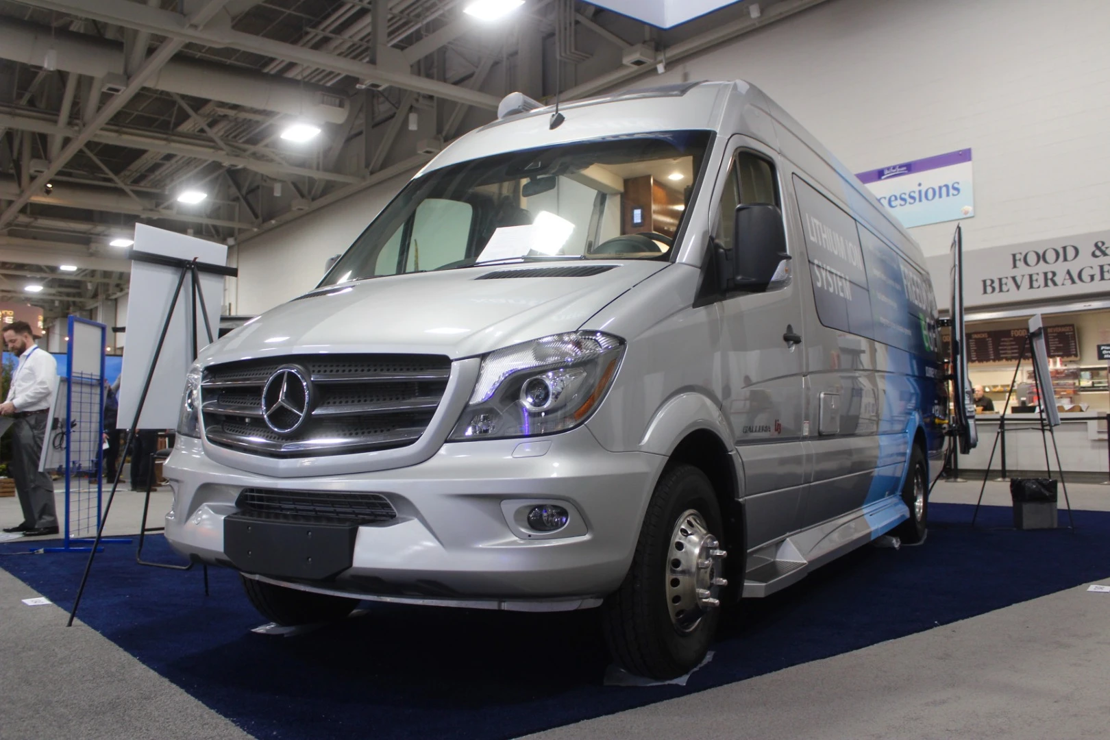 The Coachmen Galleria is a Mercedes-Benz Sprinter-based camper van, and this one still utilizes the second-gen Sprinter