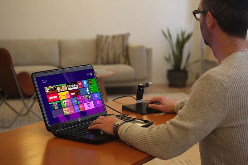 Using the DuoPad with a laptop