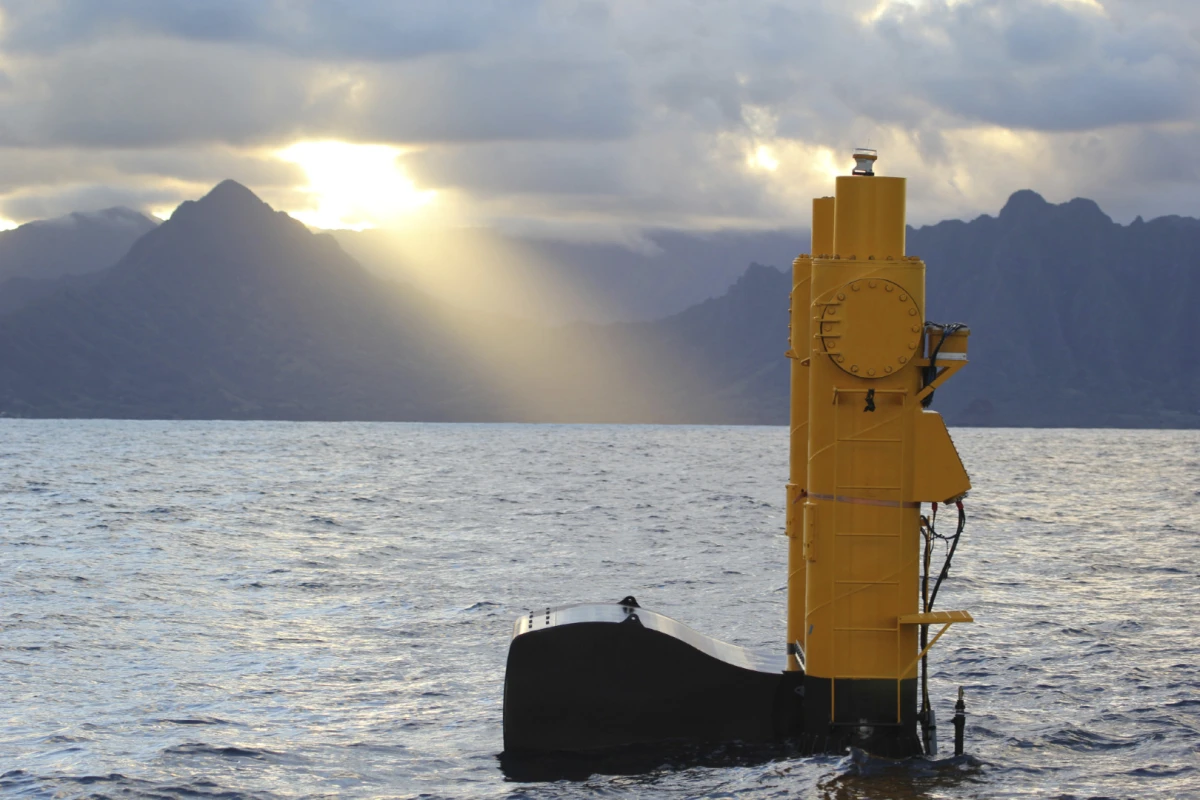 The Azura device in Kaneohe Bay