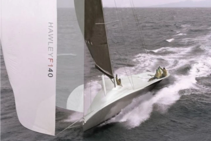 Hawley F140 concept yacht