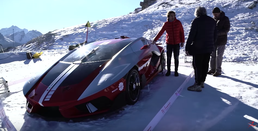 The Frangivento Asfané gets some fresh air in the Dolomites