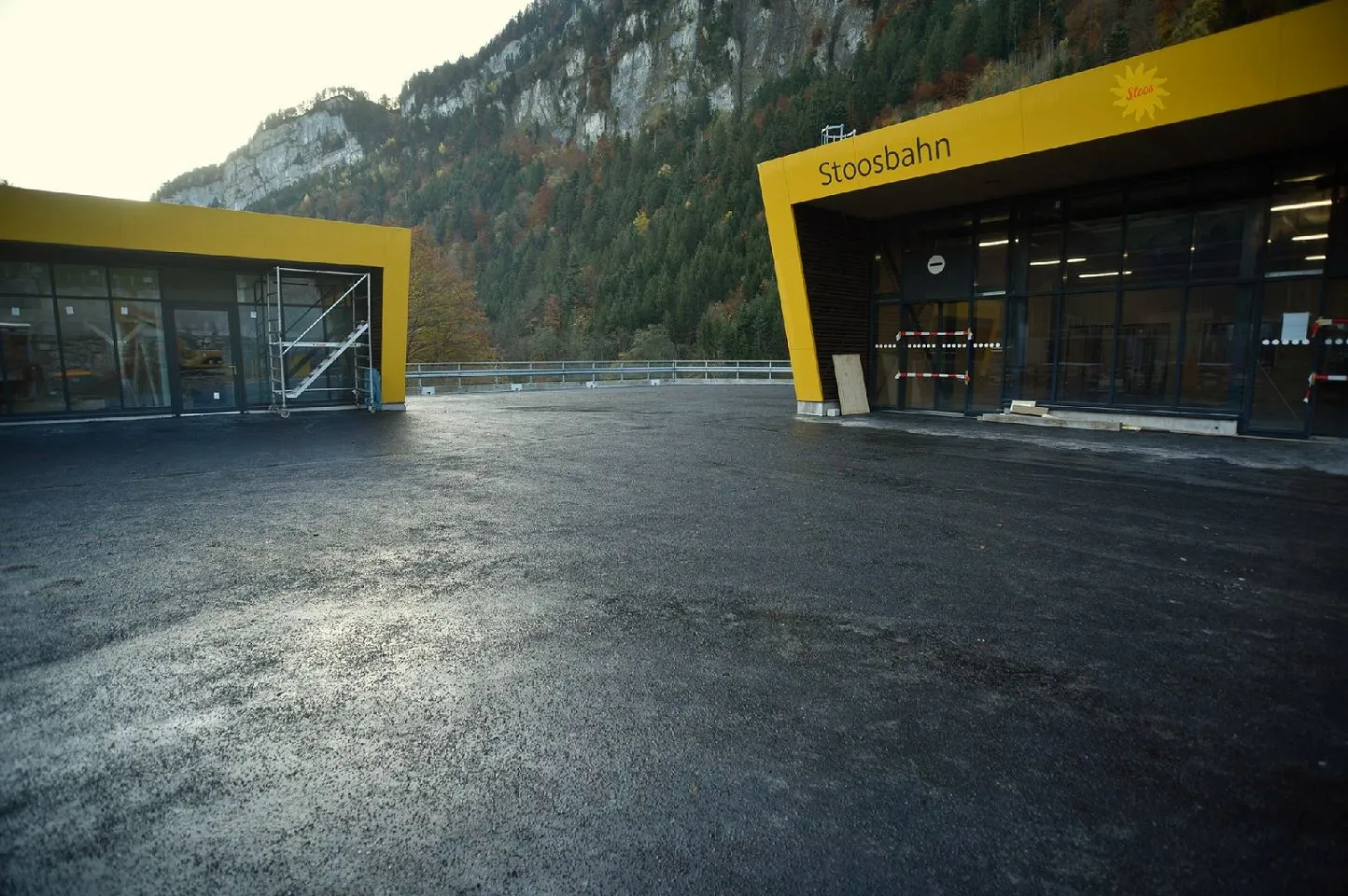 The steepest funicular railway in the world entered service in Switzerland over the weekend