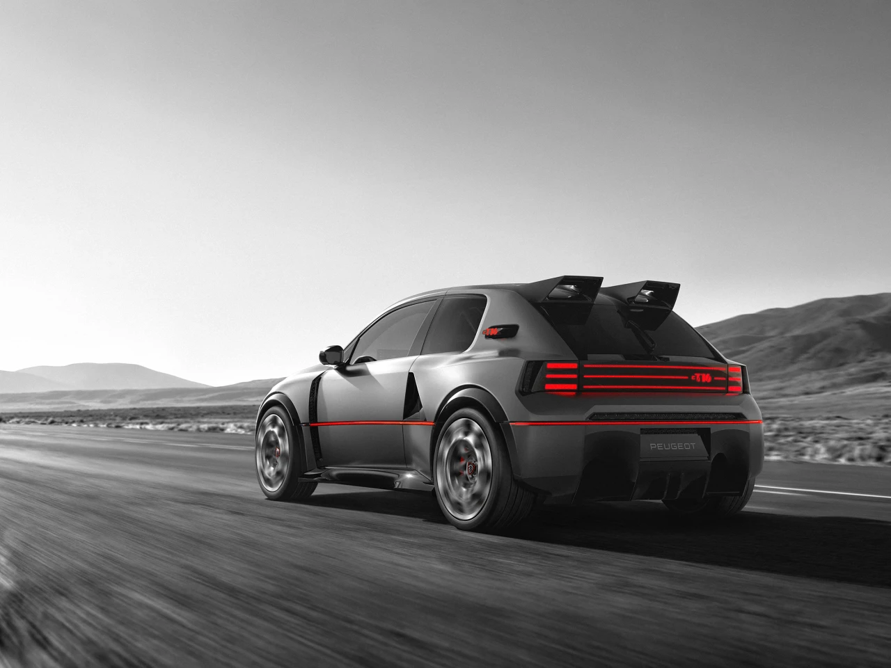 The hyper hatch comes with advanced adaptive aerodynamics courtesy of Peugeot’s elite motorsport engineering team