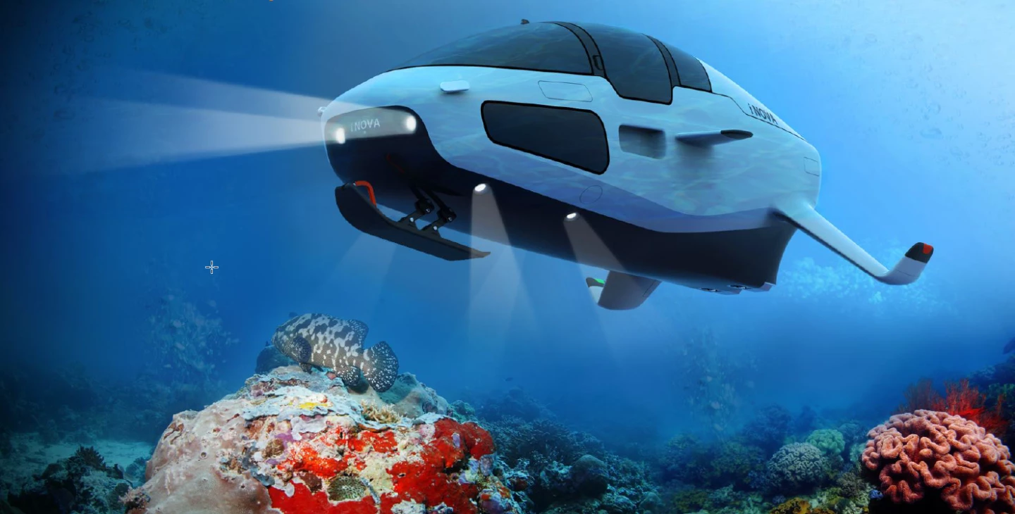 The world's first hydrofoiling submersible is about to begin construction
