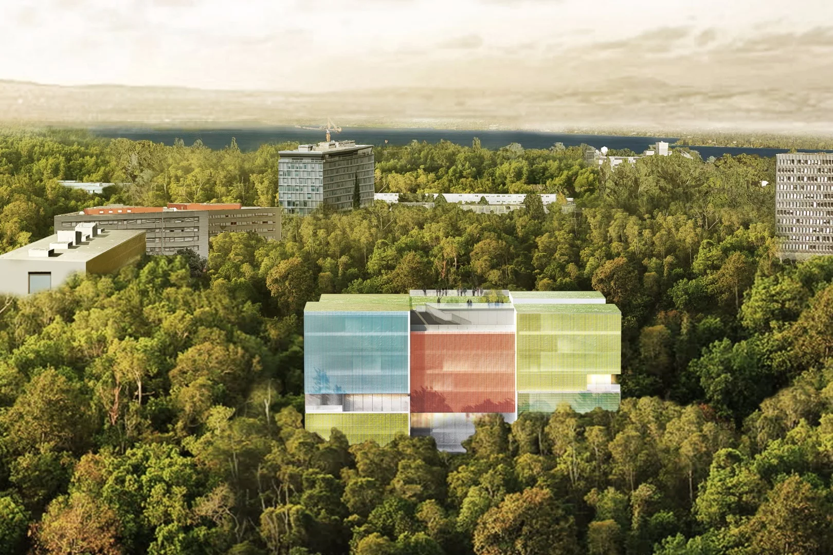 The new Geneva Operational Center for Doctors Without Borders will be wrapped in photovoltaic glass