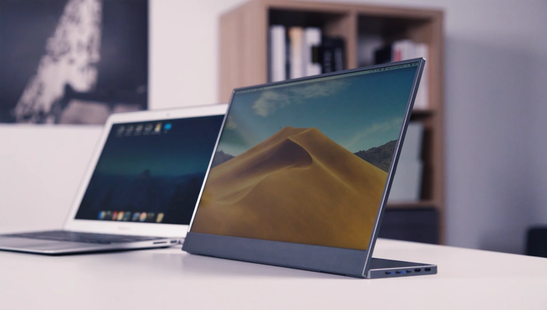At only 4.5 mm thin (a little under 0.2 in) Odake claims the BladeX is the slimmest monitor ever