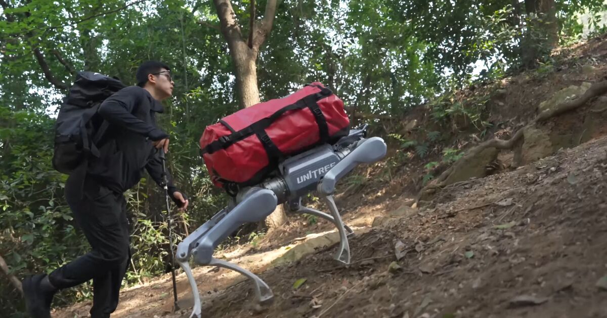 Robodog A2 showcases agility and strength in new video