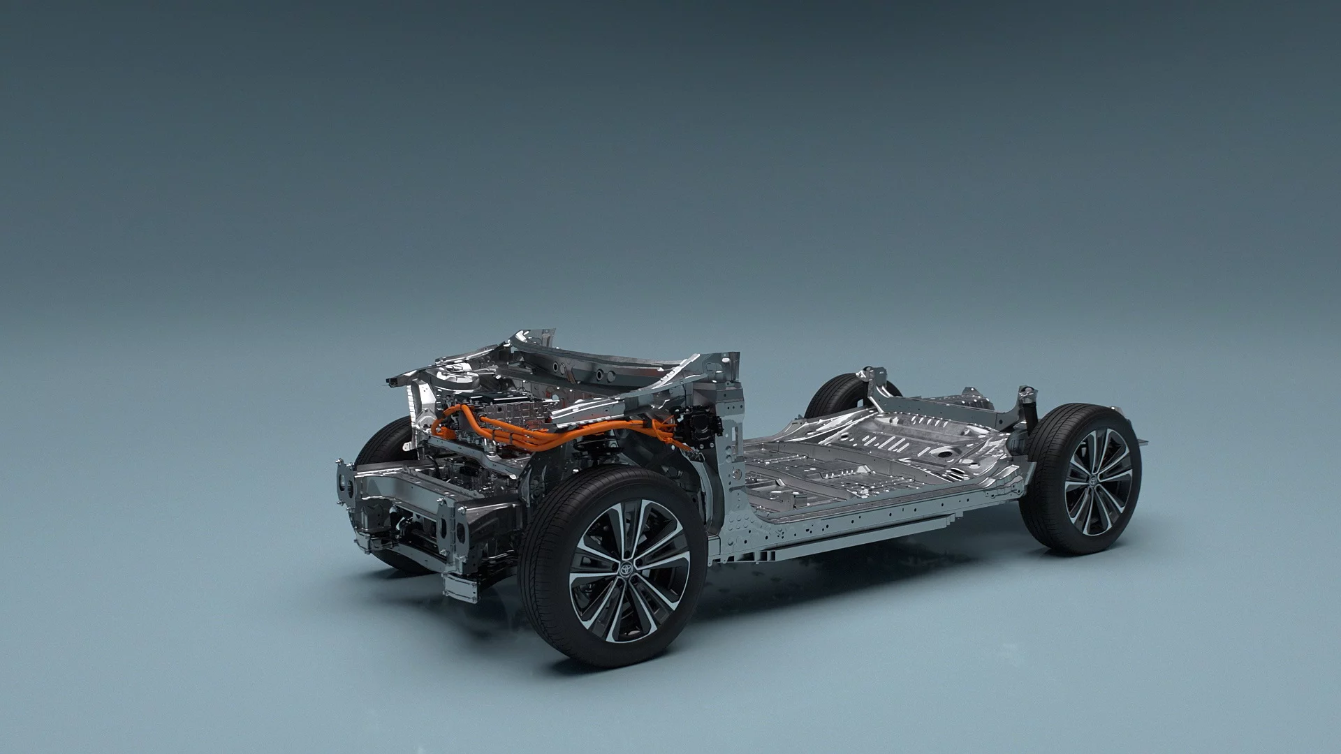 The bZ4X and all bZ-platformed vehicles are designed to be front-wheel or all-wheel drive, with one motor on each axle