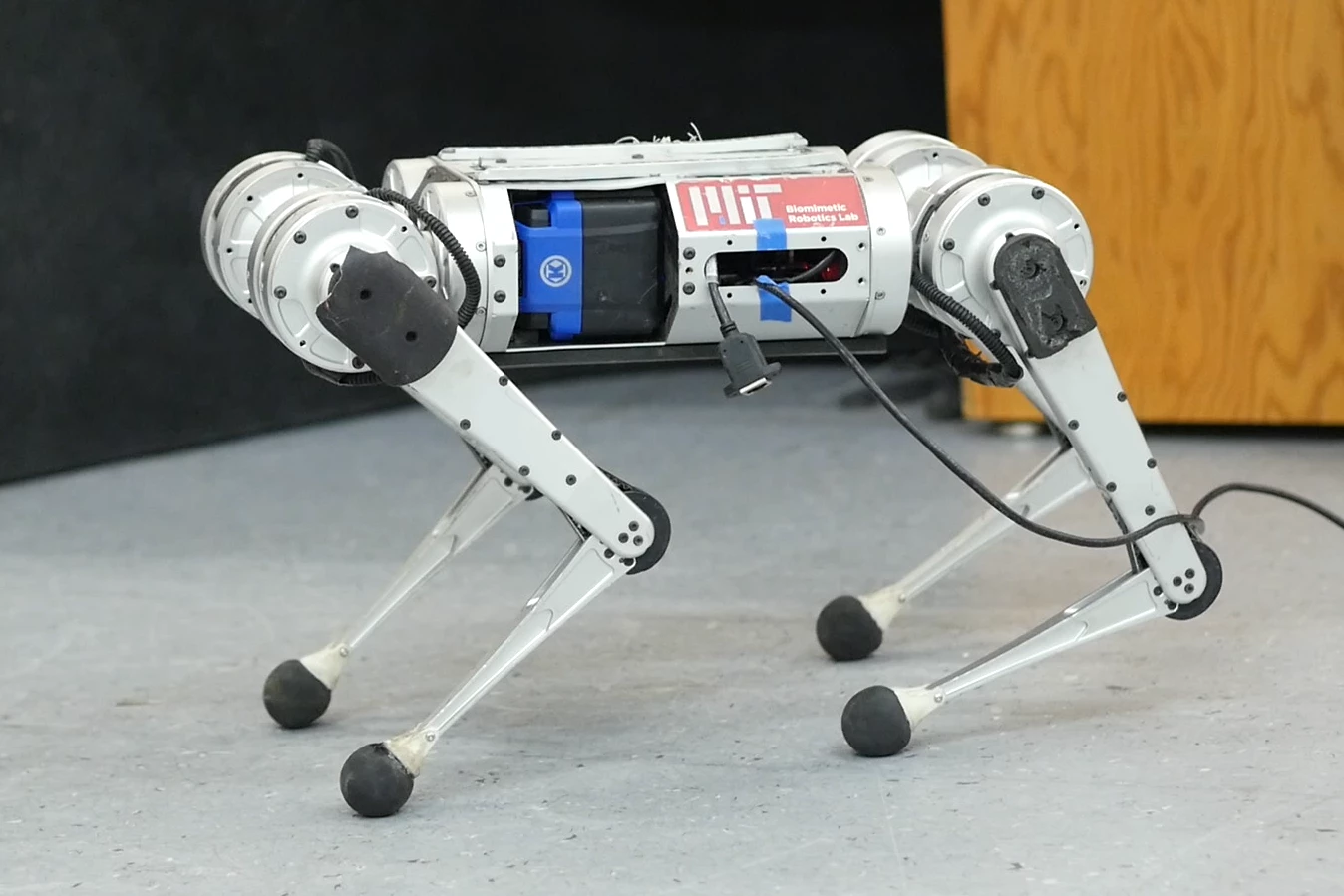 The mini cheetah quadruped robot