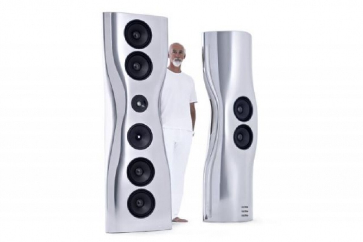 MUON: Seven-foot tall, ultra high-end audio loudspeaker