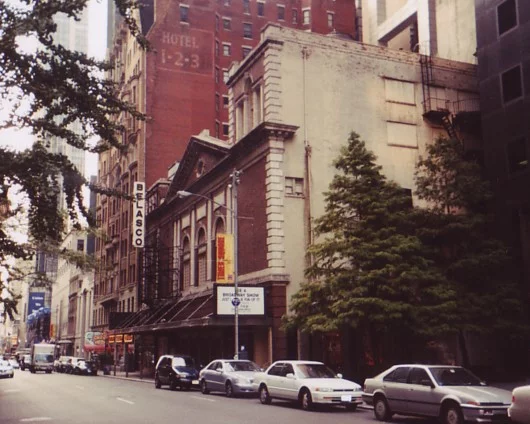 The Belasco Theatre in 2002