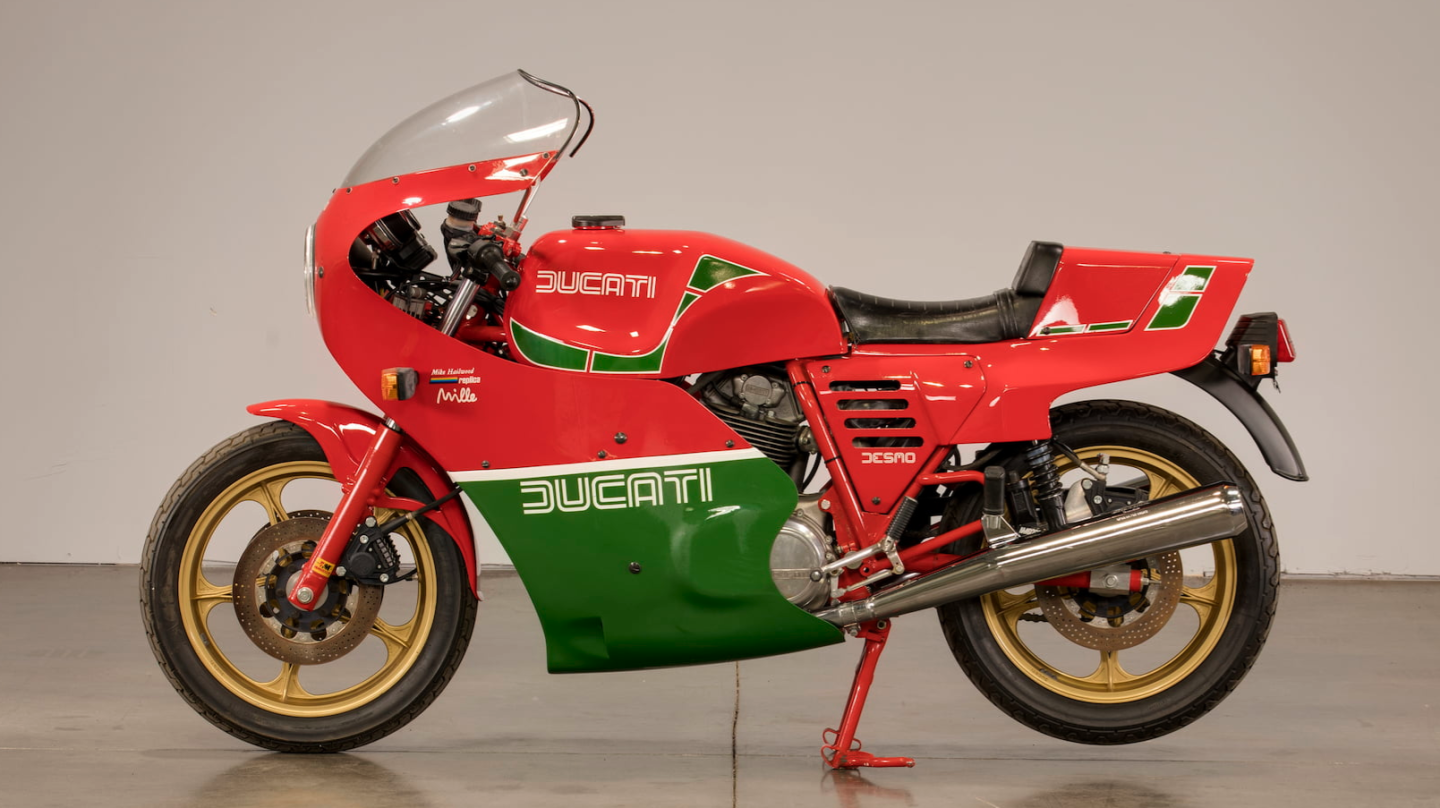 $49,500 | 1978 Ducati Mille Mike Hailwood Replica | Auction Link: Mecum