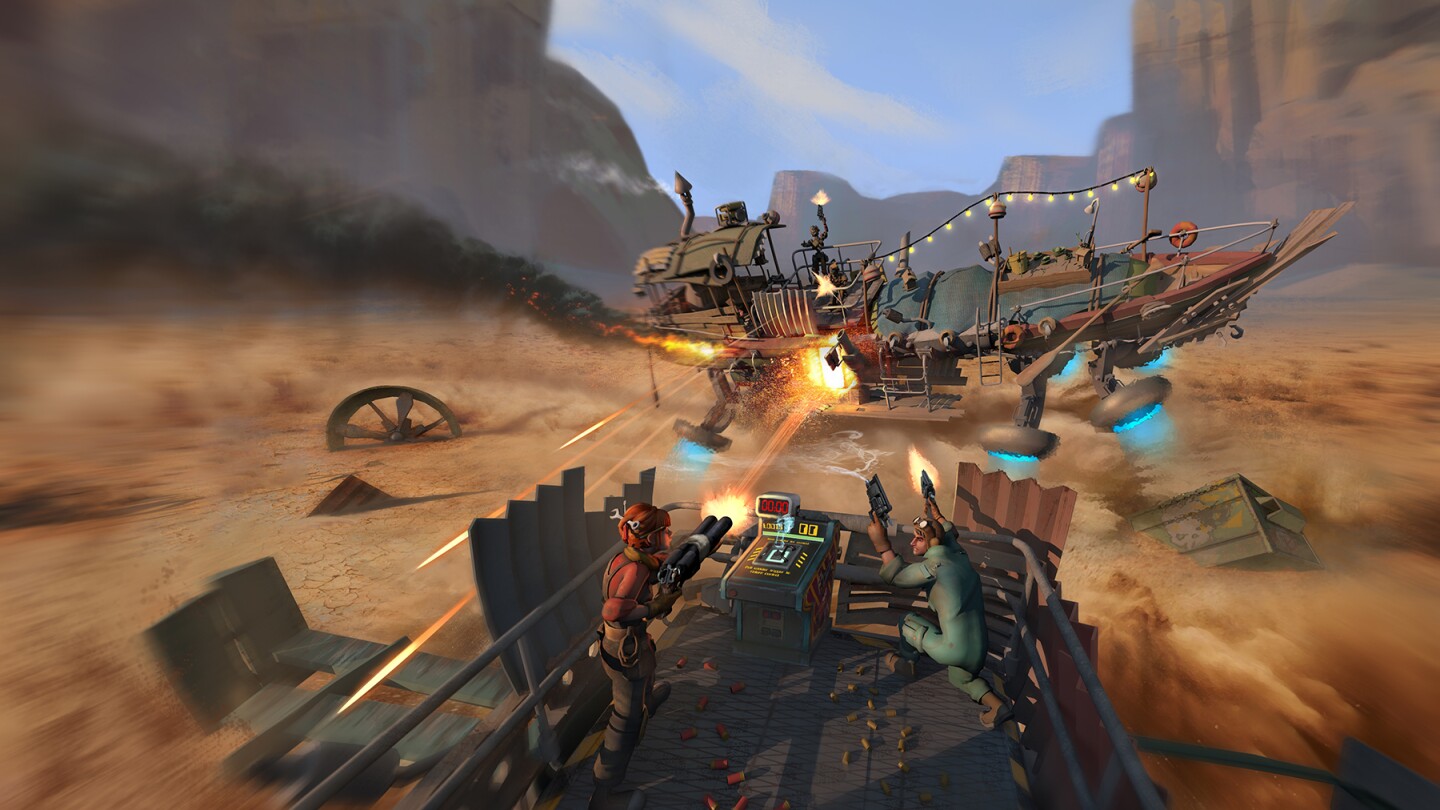 Concept art for Hover Junkers
