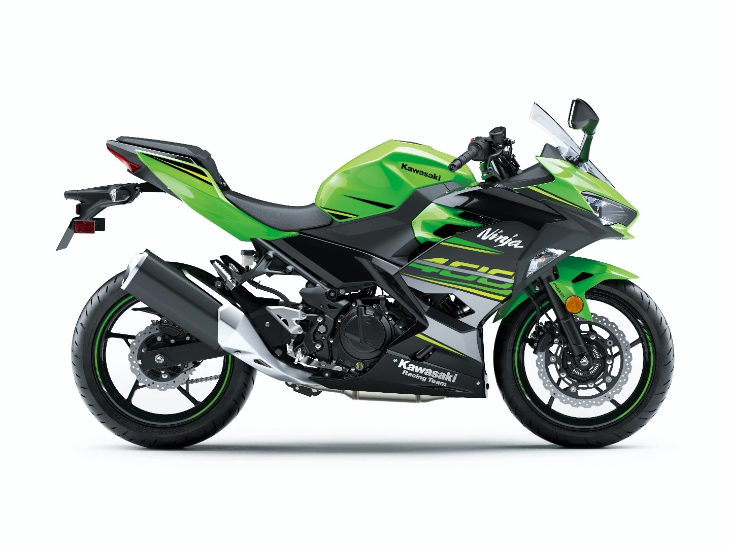 The 2018 Kawasaki Ninja 400 is compatible with the European A2 driving license