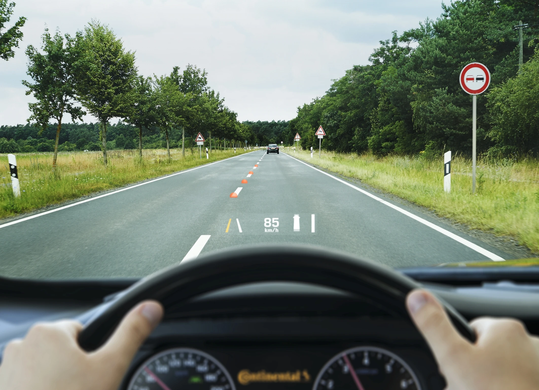 Continental is planning to have a production-version of its AR-HUD available by 2017
