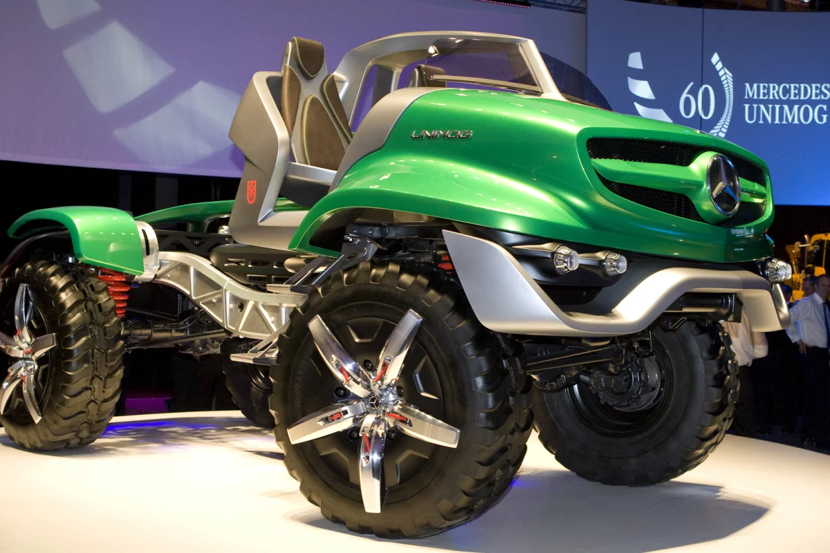 The Unimog 4WD Cabrio truck concept