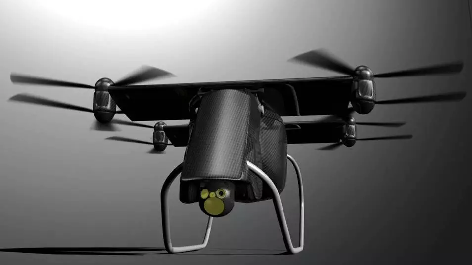 Cargo UAS promises to provide large lift capabilities in a small UAV