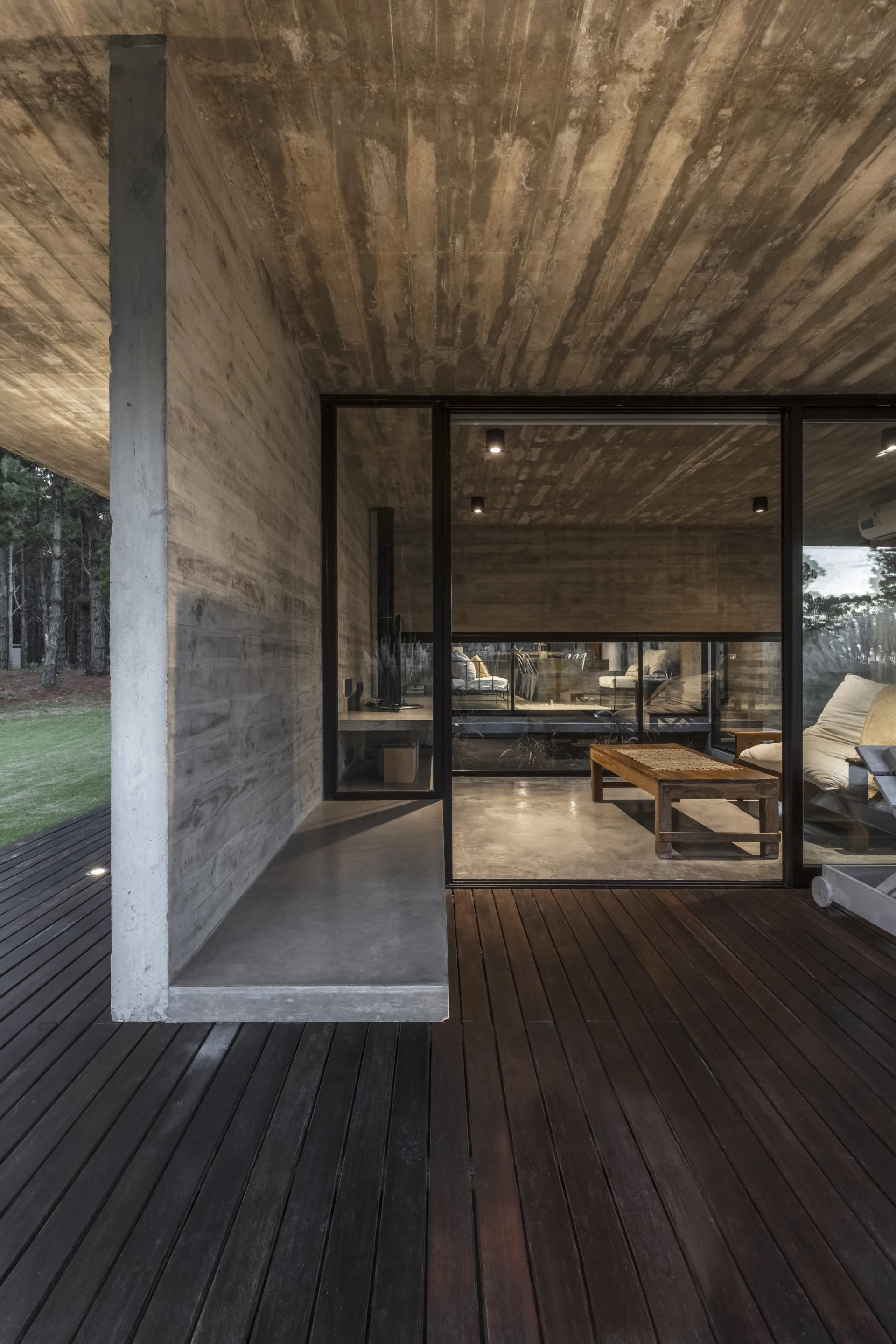 View into the Forest House, by Besonias Almeida