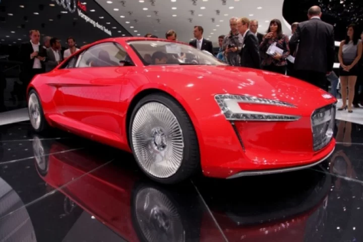 Audi e-tron electric Quattro on show at IAA 2009