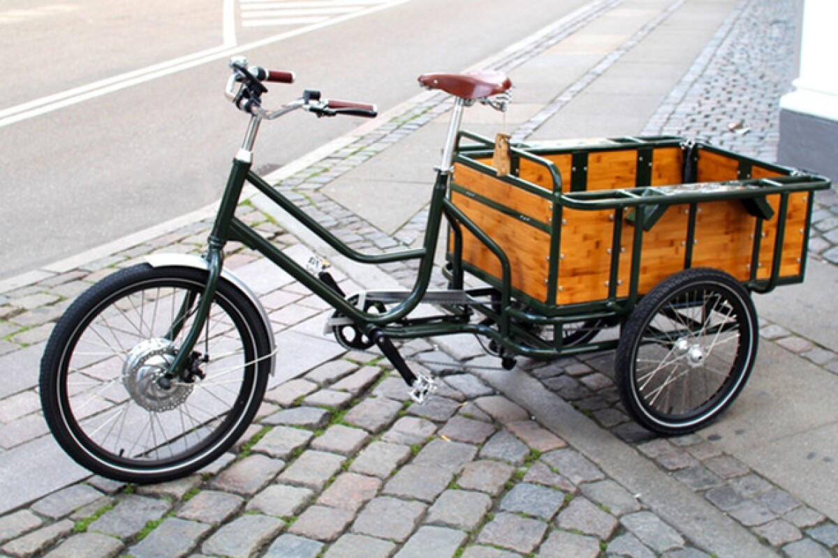 The movE bike has a cargo hold that can be customized depending on how you plan to use the bike