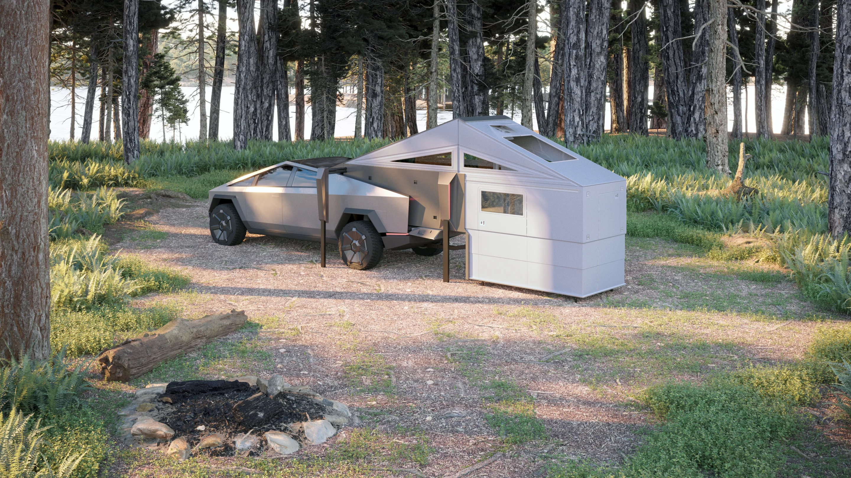 Form camper without the side canopies