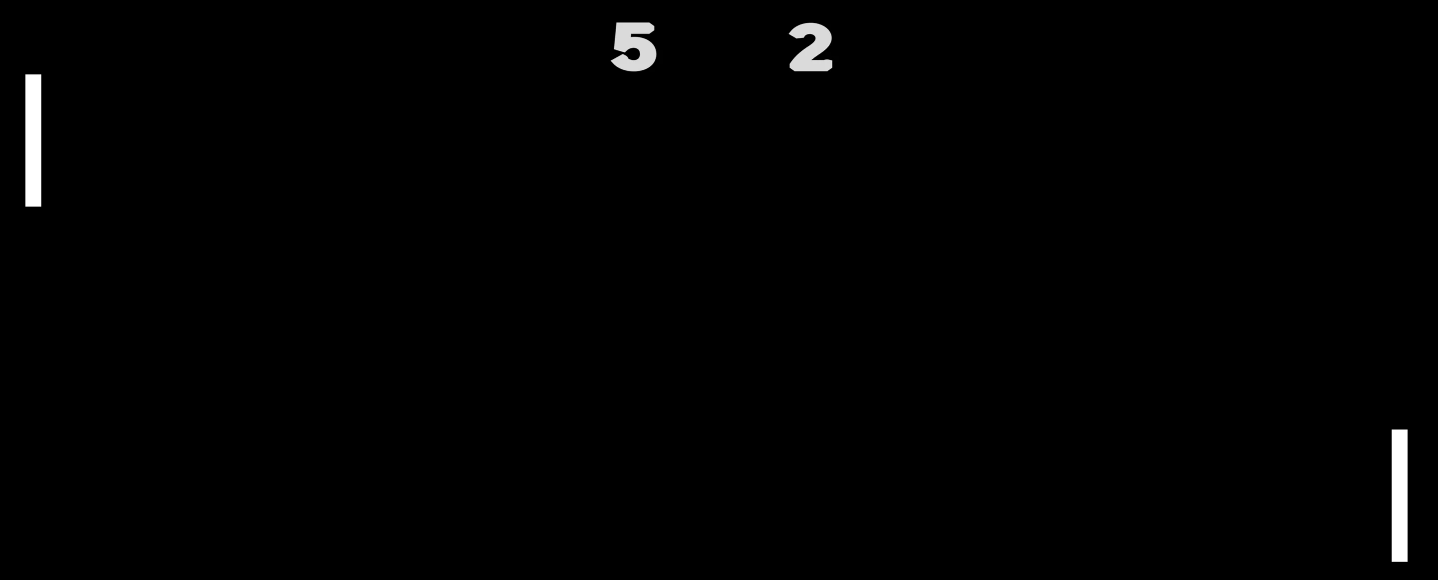 ... or with both paddles but an invisible ball (Image: Mathias Nordvall)