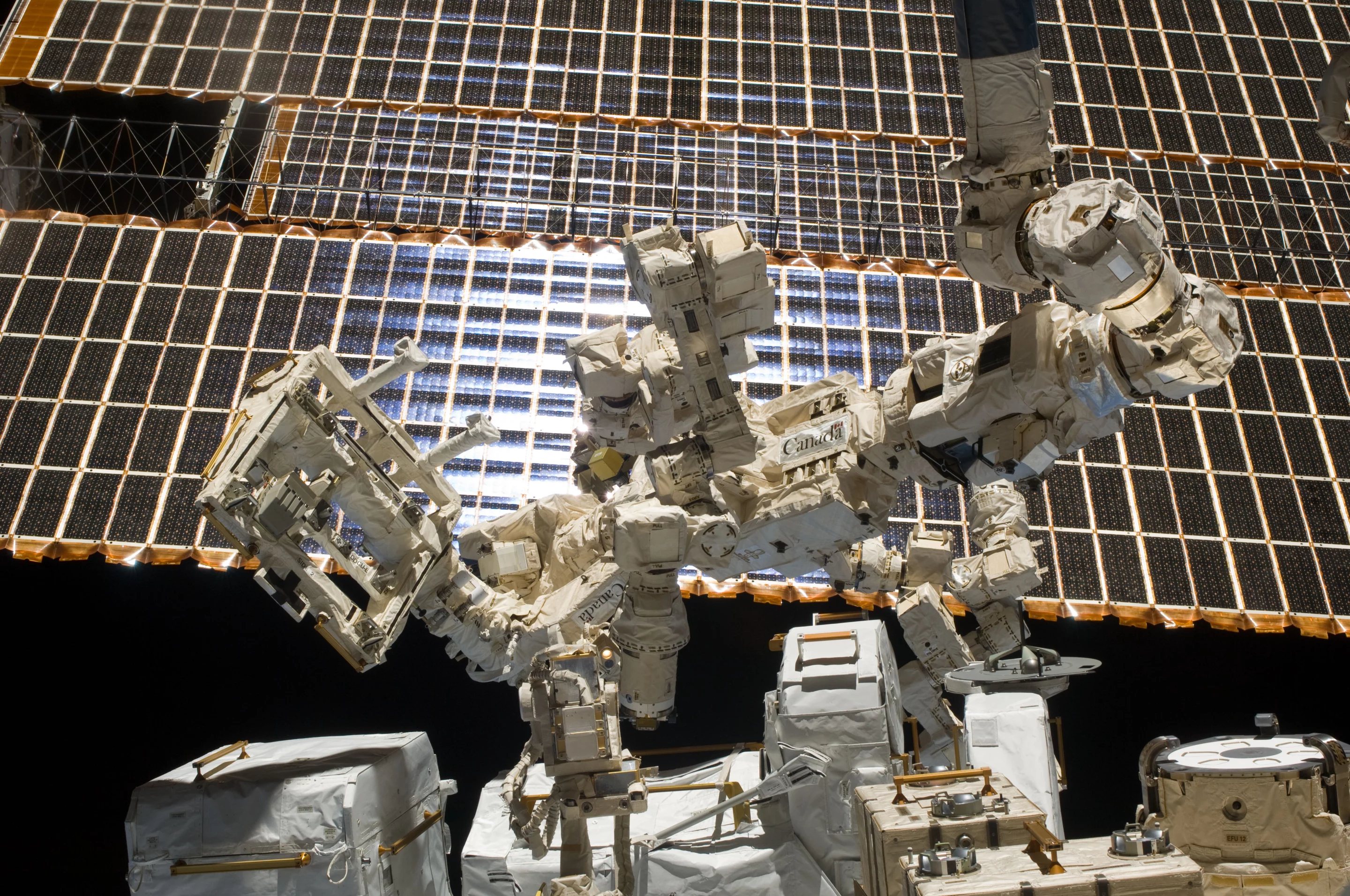RRM being installed on the ISS (Image: NASA)