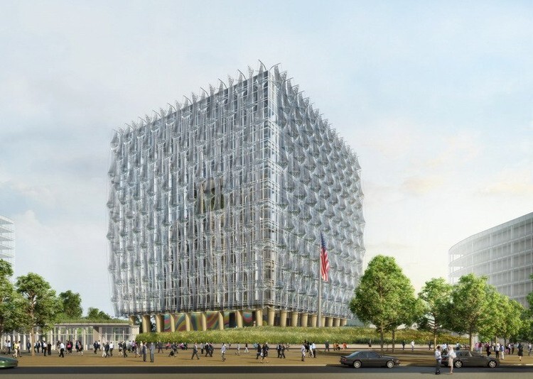 US Embassy in London, in the Civic and Community - Completed Buildings category