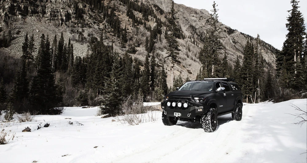 Snow, rock, dirt, mud...