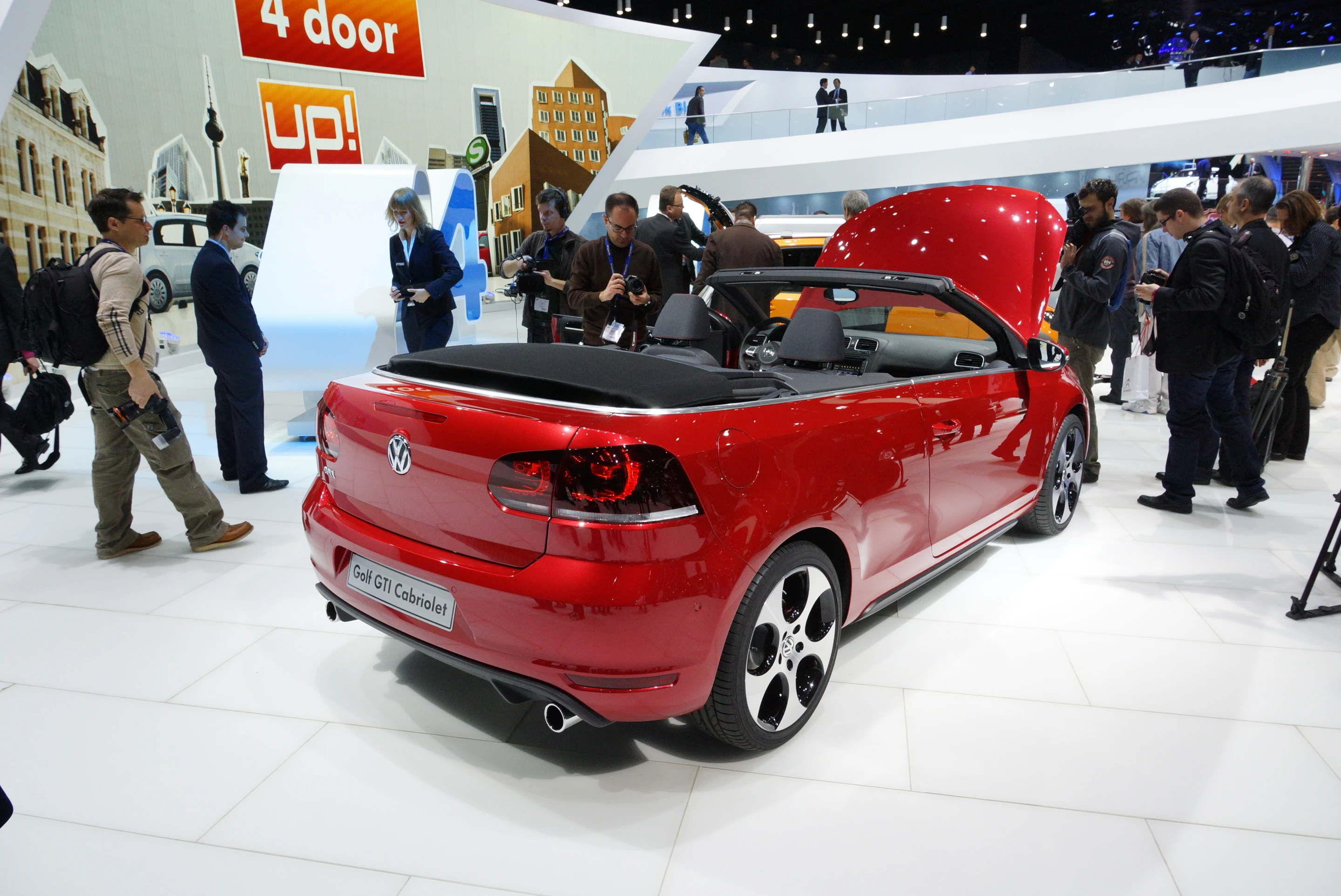 Volkswagen's new 207 bhp Golf GTi Cabriolet