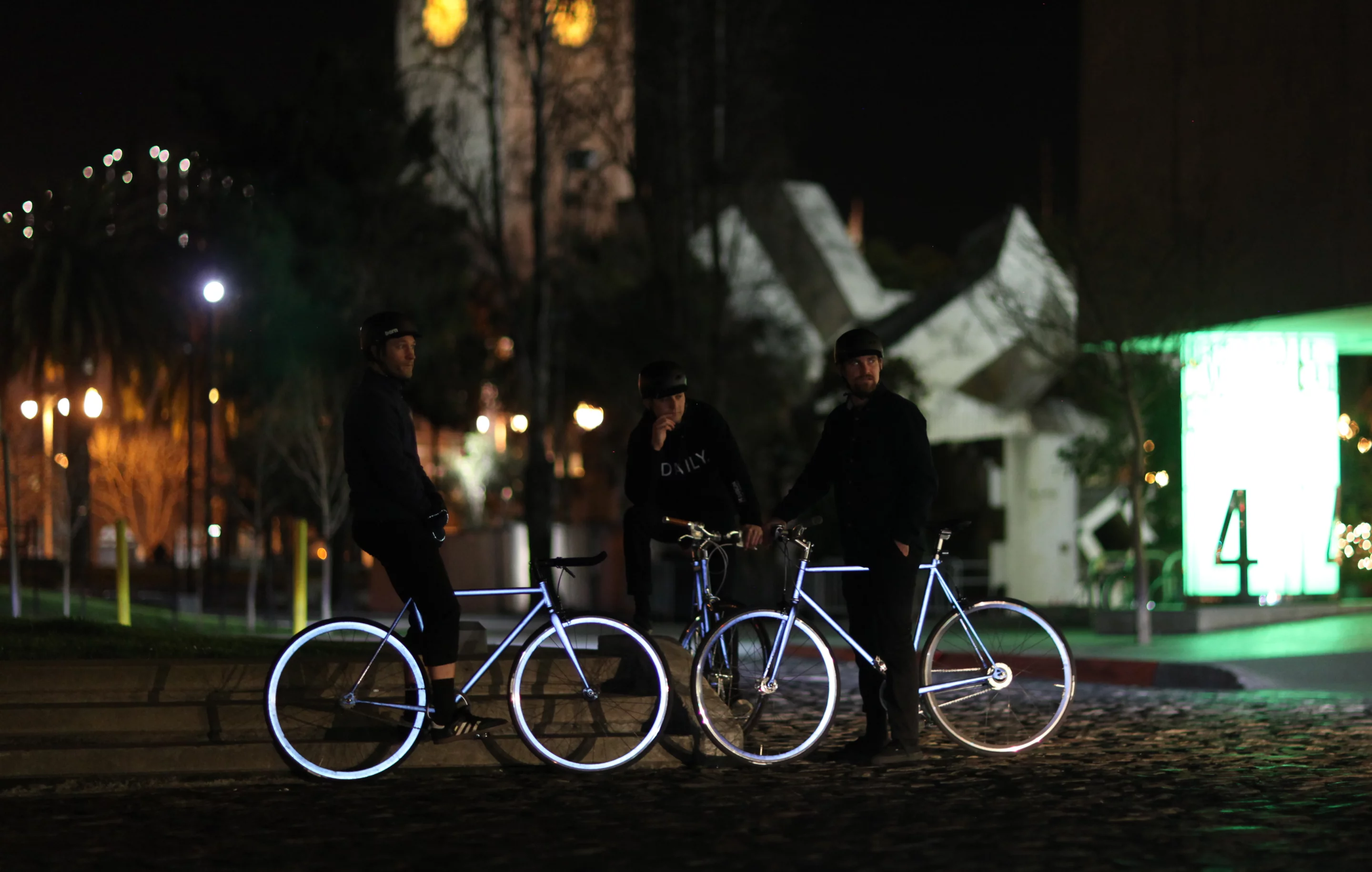The Lumen Retro-Reflective City Bicycle from San Francisco's Mission Bicycle Company