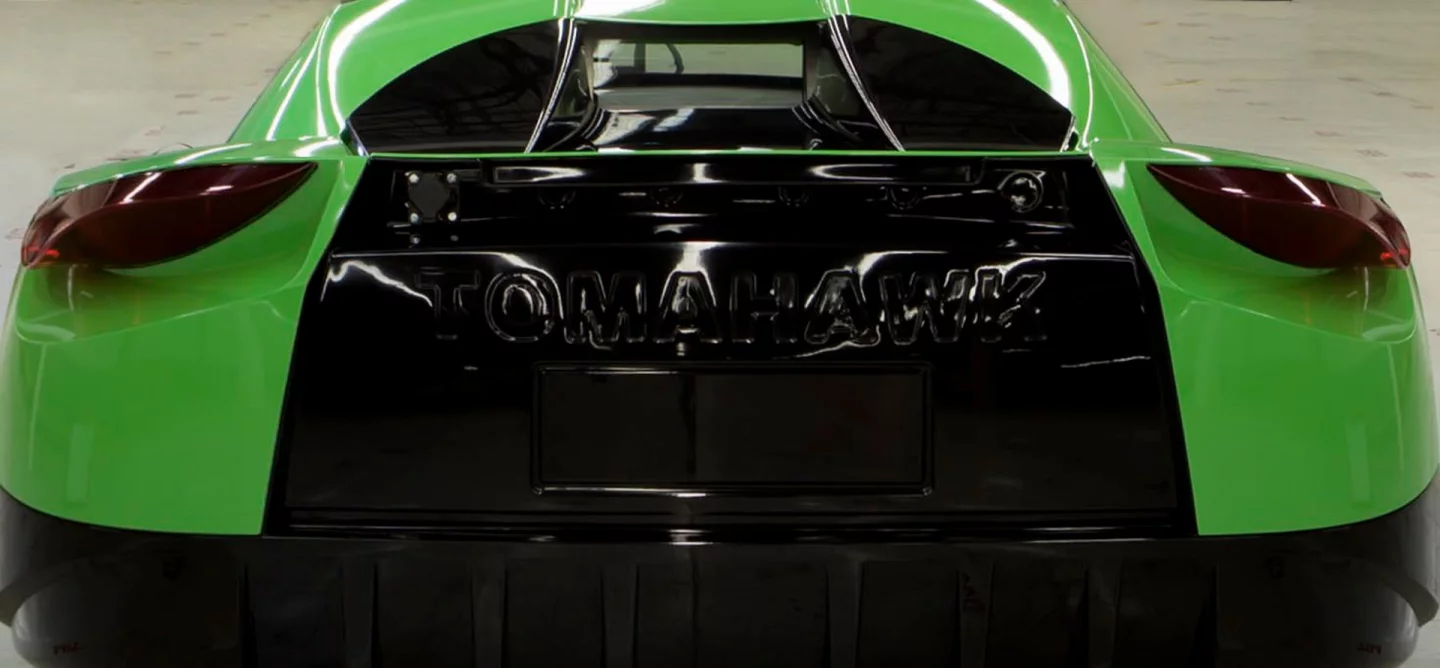 The Tomahawk is a two-plus-two, but its creators say there's room for real humans in the back