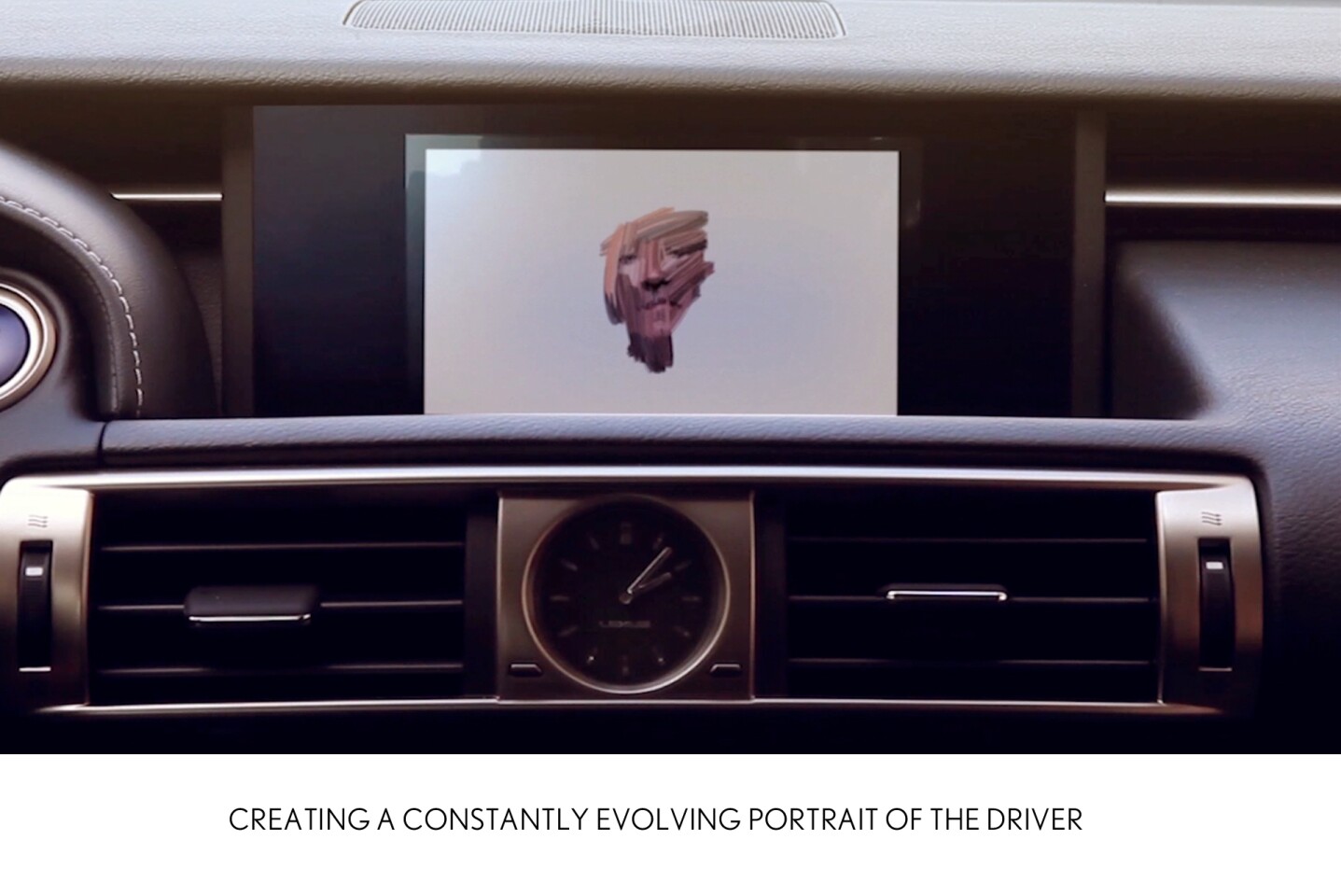 Art is Motion paints displays on the dash view screen