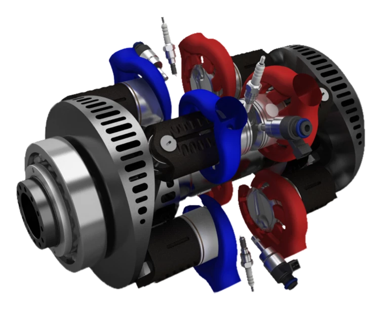 INNengine “one-stroke” waves away conventional engine design
