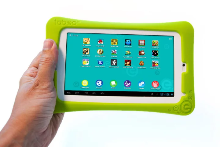 Tabeo includes integrated parental controls which can limit when the device is used, and for what