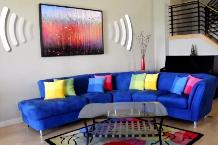 Soundwall is designed to be appreciated by both the ears and the eyes