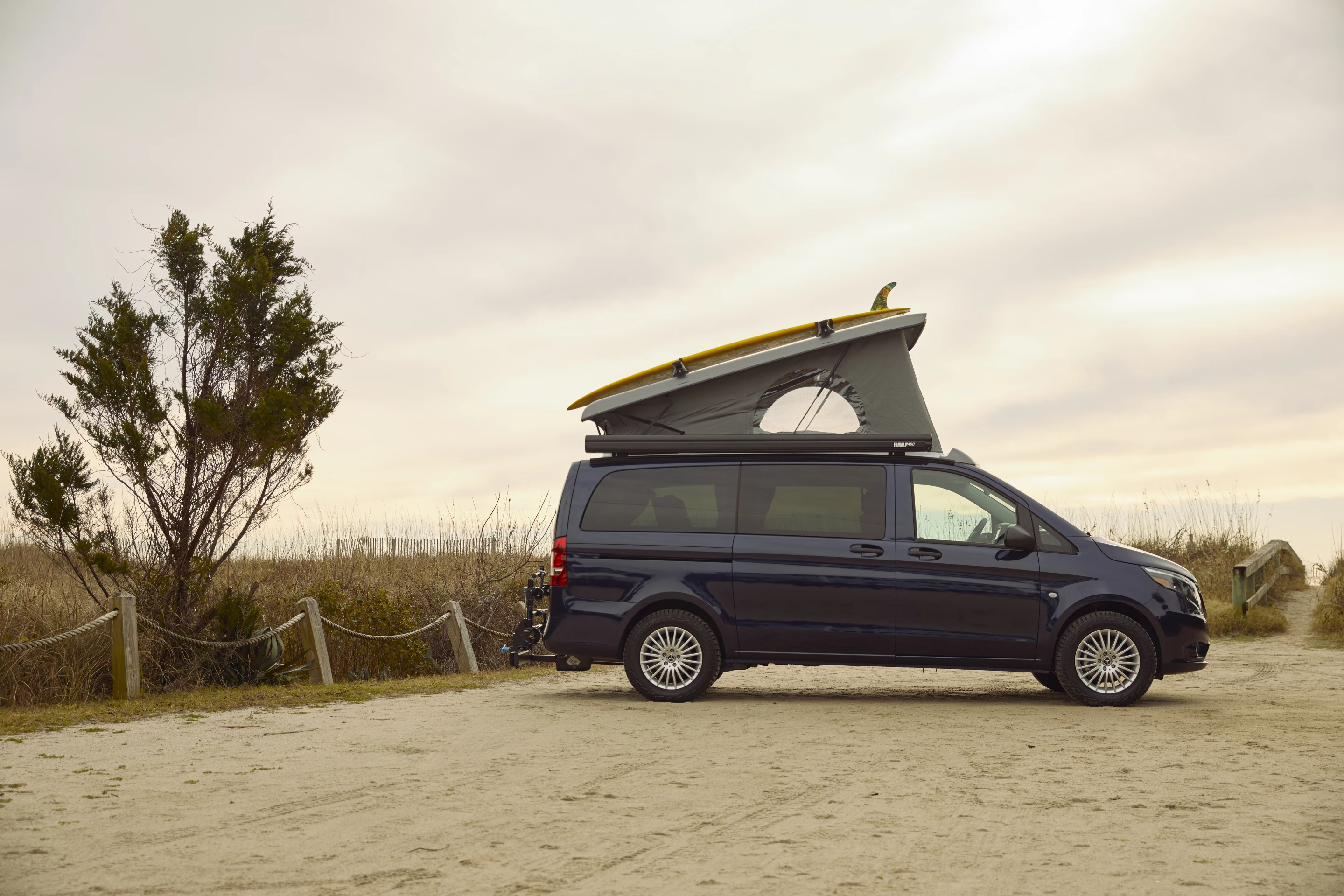Pack your surfboards up and use the Metris Weekender as your own personal oceanfront c
