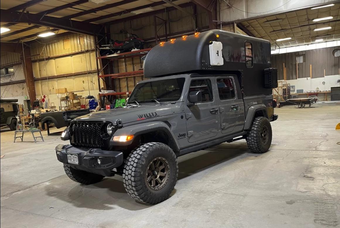 Add-ons like windows and side mounts are available as options