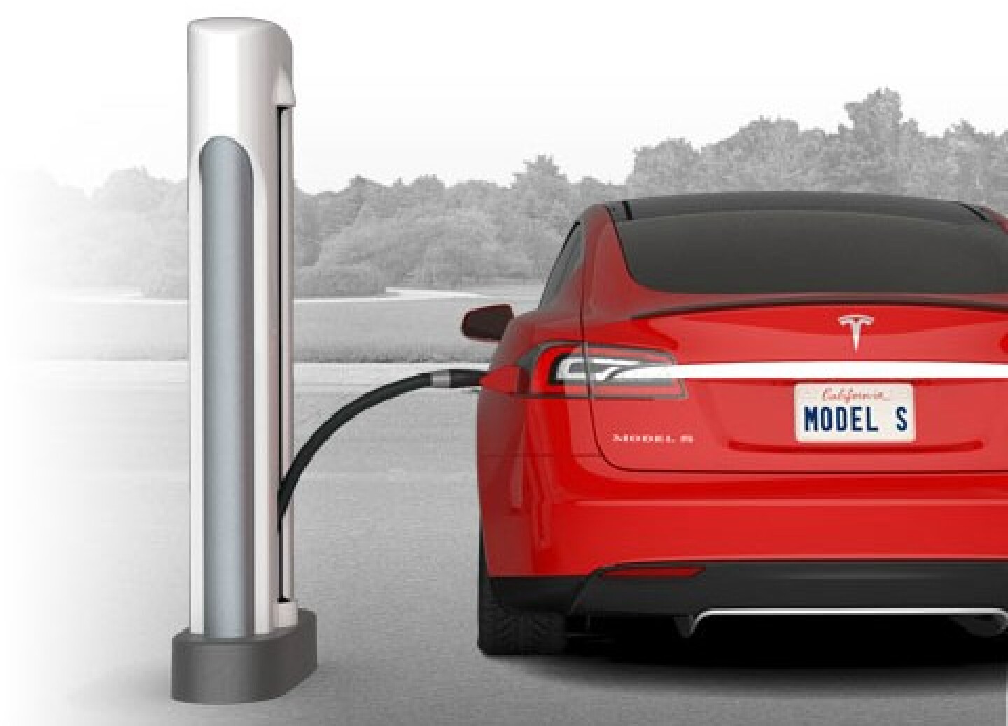 Tesla shows off 90-second battery swap system