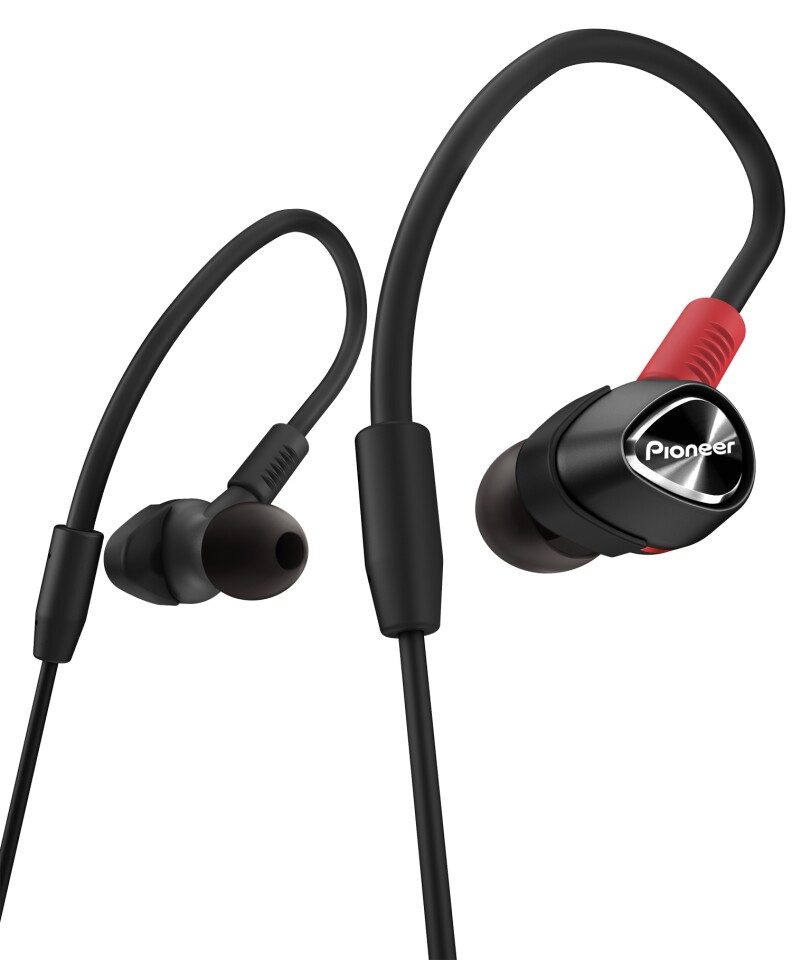 Pioneer's flagship DJE-2000 earphones have a hybrid 2-way driver system in each earpiece for precision audio reproduction across the whole frequency range