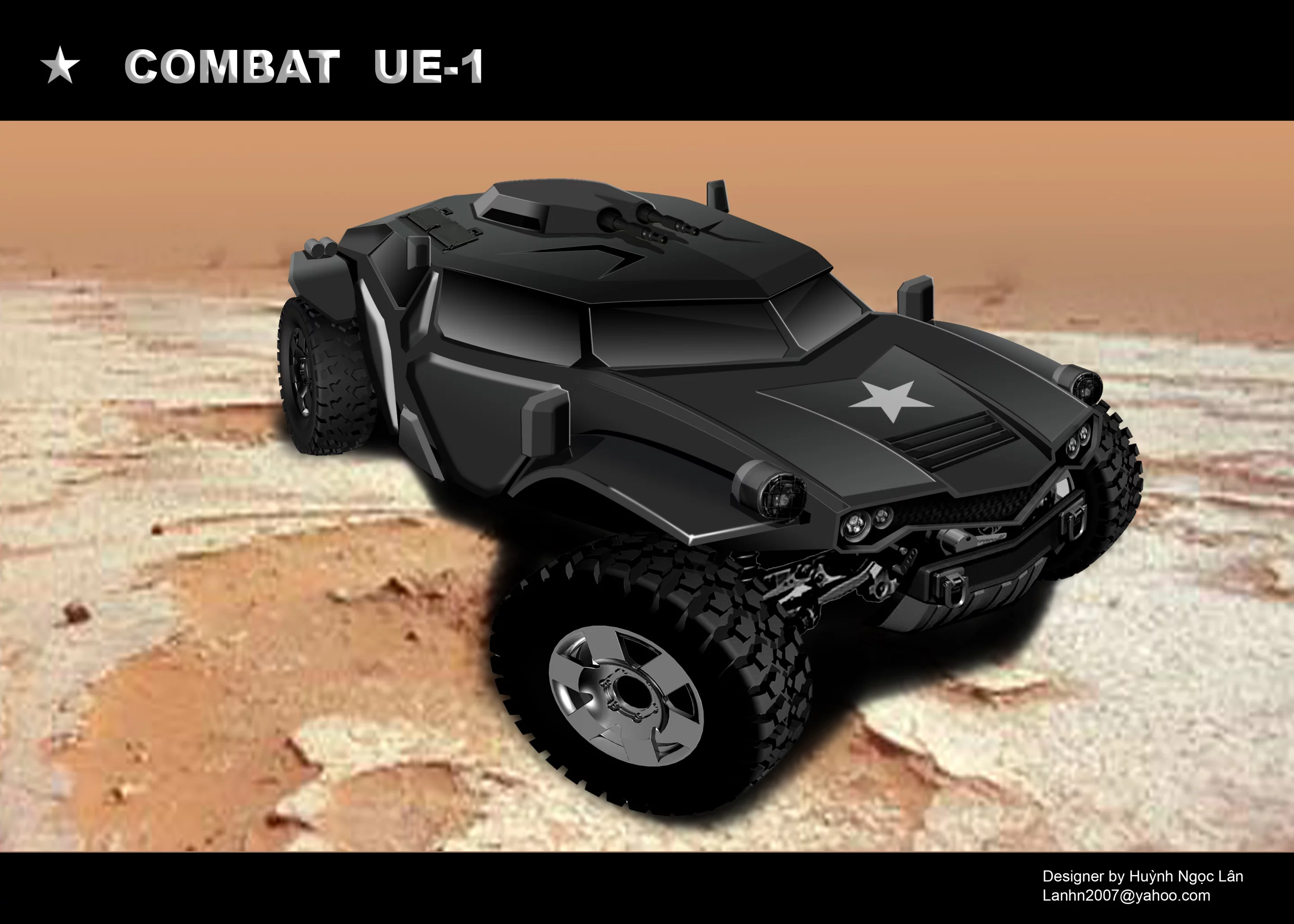 The Combat UE-1 vehicle is one design being explored through ArmyCoCreate.com