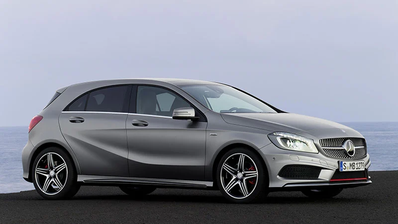 The new Mercedes-Benz A-Class in "AMG Sport" exterior spec.