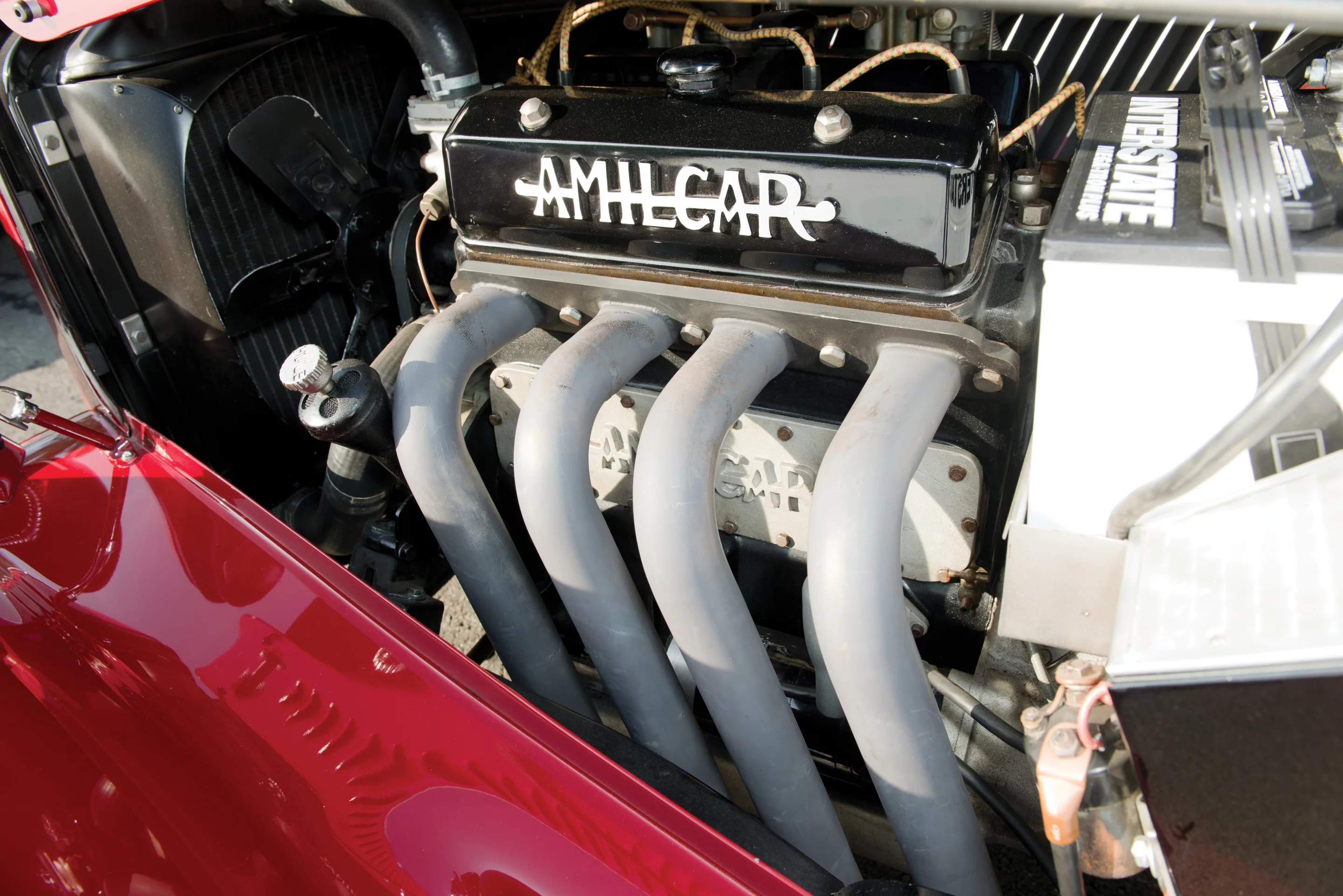 The G36 runs on a 120 bhp, 152 cu. in. double overhead-camshaft four-cylinder engine, four-speed manual transmission