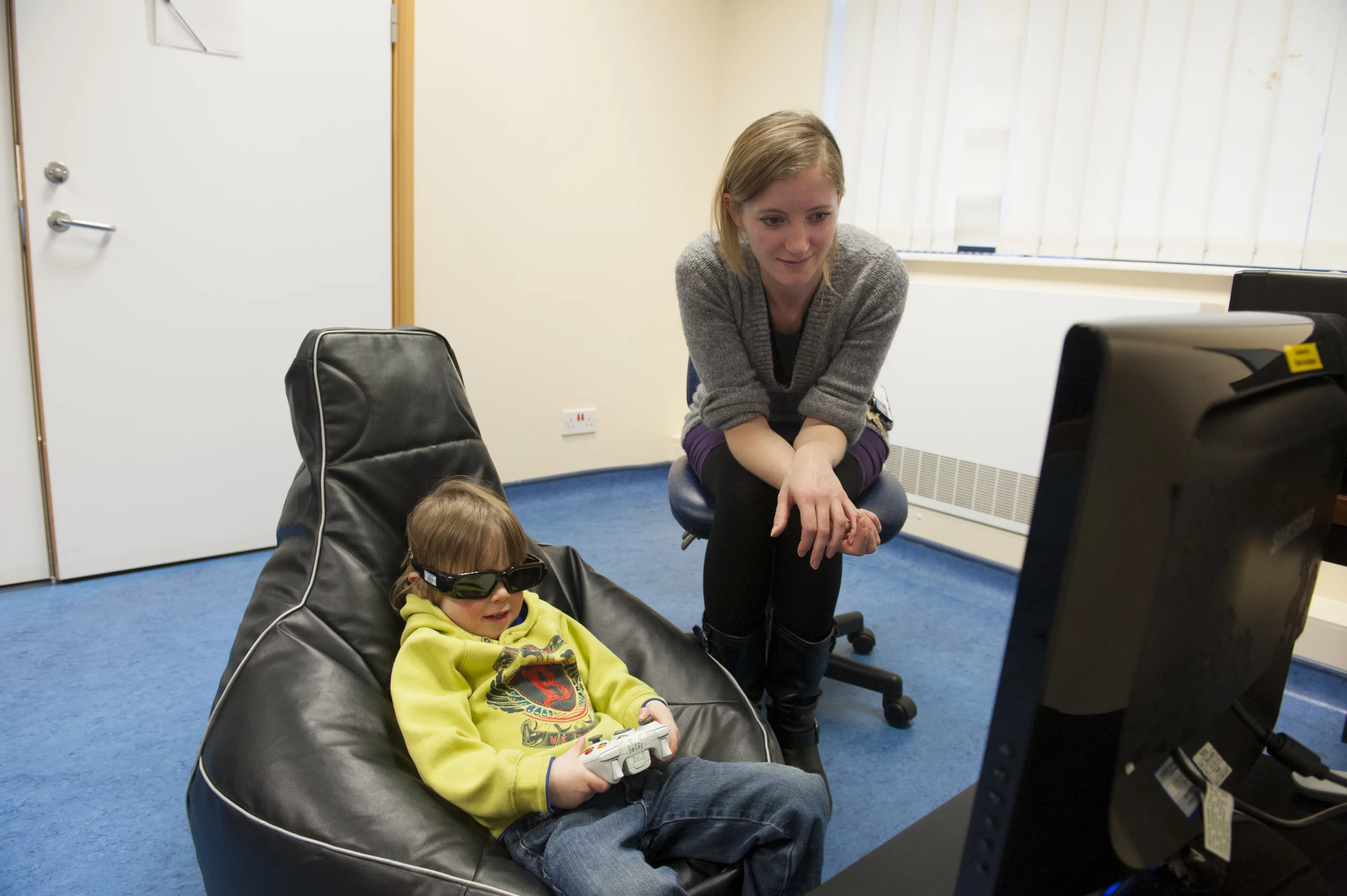 Doubtless they'll be trading in their 360 controllers for DualShocks before long (Photo: Nottingham Hospitals NHS Trust)