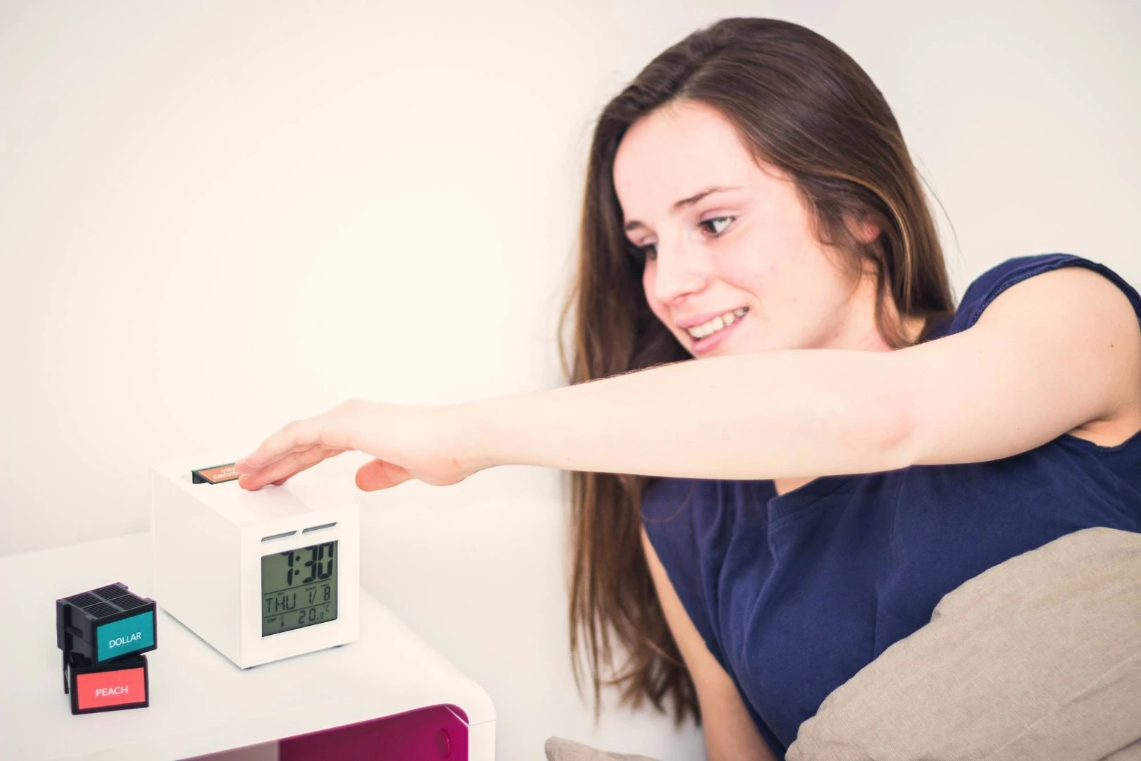The SensorWake alarm clock is said to be as easy to use as a coffee machine
