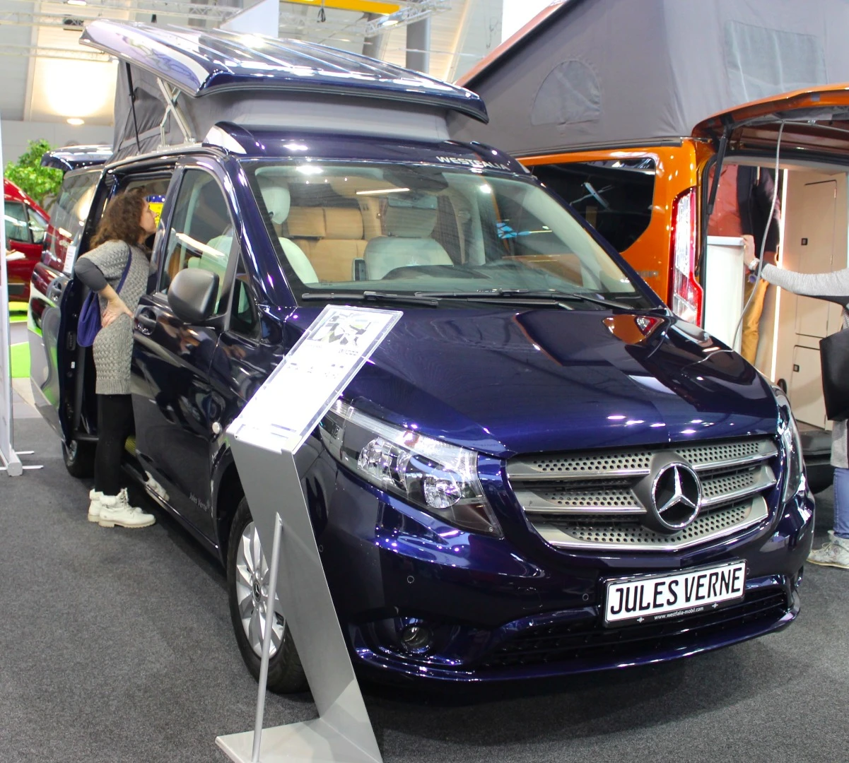 Westfalia turns the Mercedes Viano into the Jules Verne