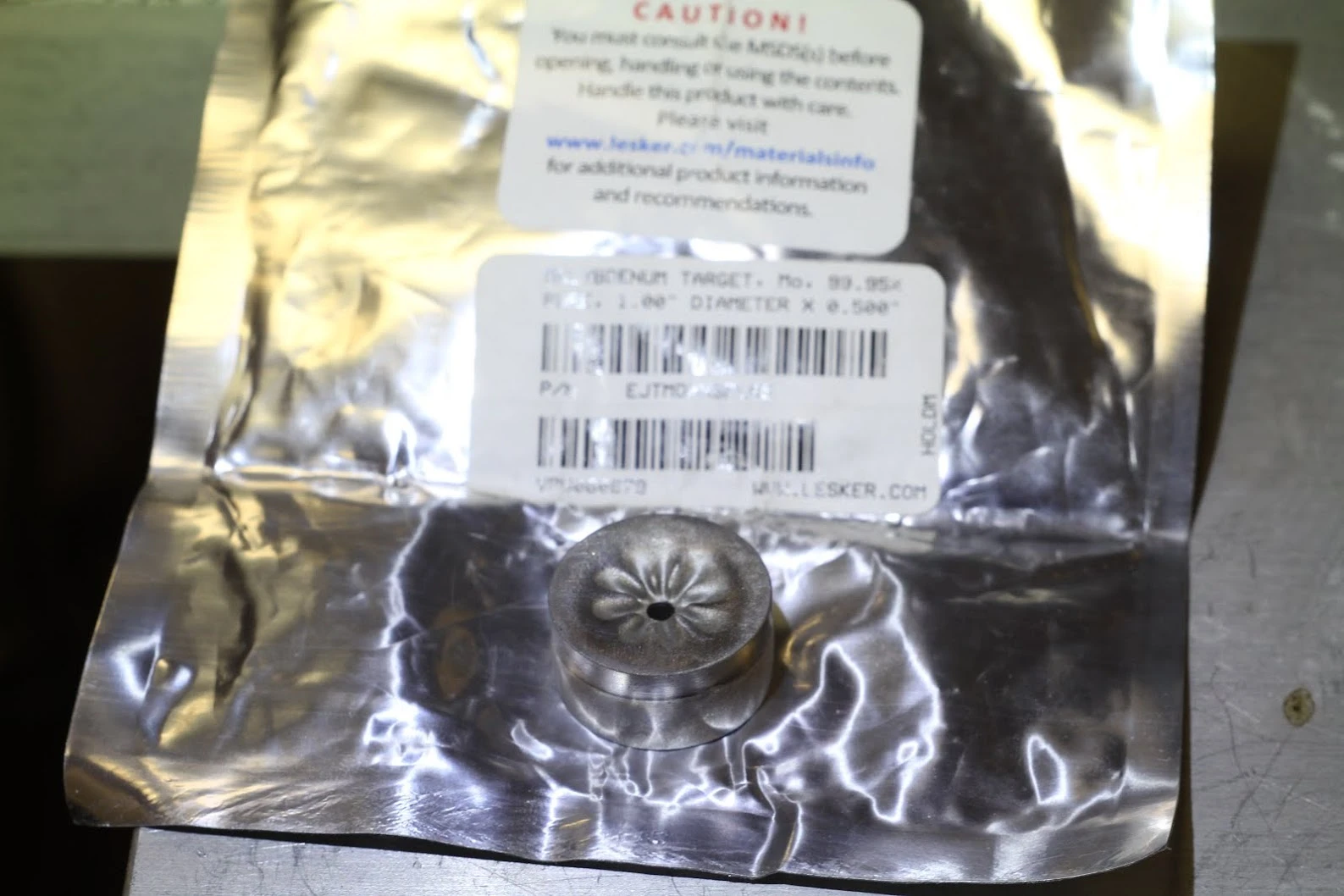 Molybdenum cathode