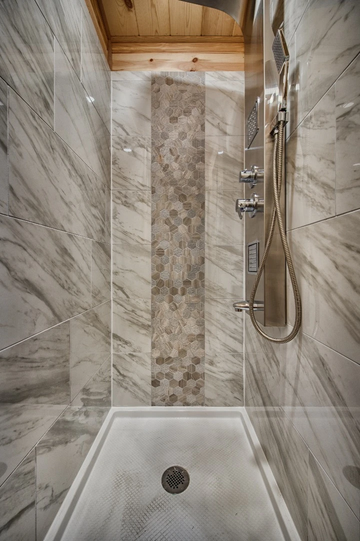 The Acorn's shower