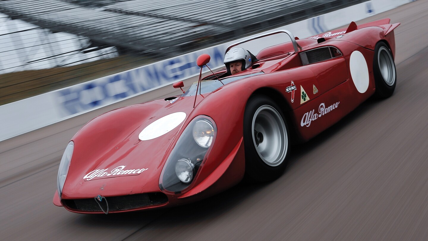 1969 Alfa Romeo Tipo 33/3 Sports Racer Photo: Hardy Mutchler / RM Auctions