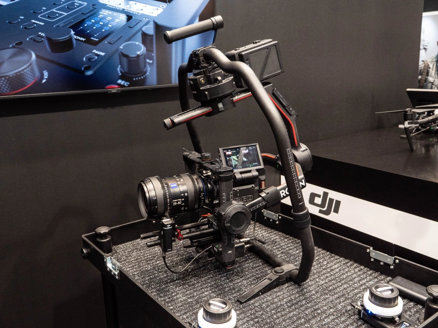DJI's Ronin 2 pro steadicam gimbal